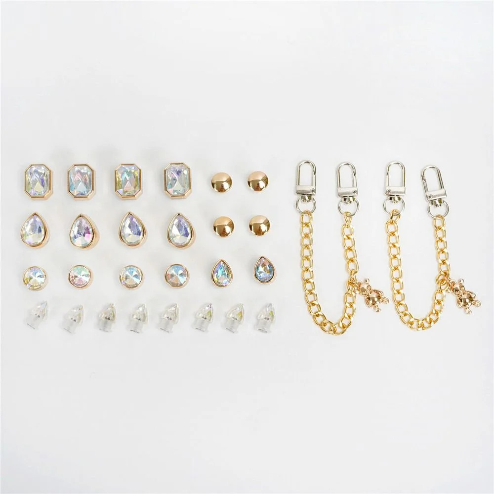 Decorations for Sandals Casual Shoes Shining Clamp DIY Rhinestone Croc Clog Sandals Shoes Buckle ... | Walmart (US)