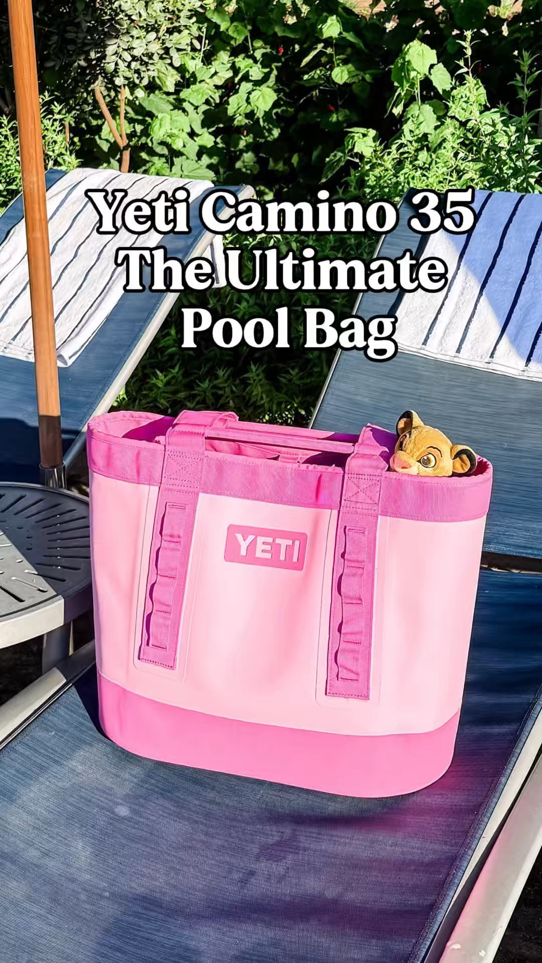 Yeti Camino 35 and Yeti Sidekick make an awesome combo for pool days. 
Pink pool bag.

#LTKSwim #LTKTravel #LTKmomlife