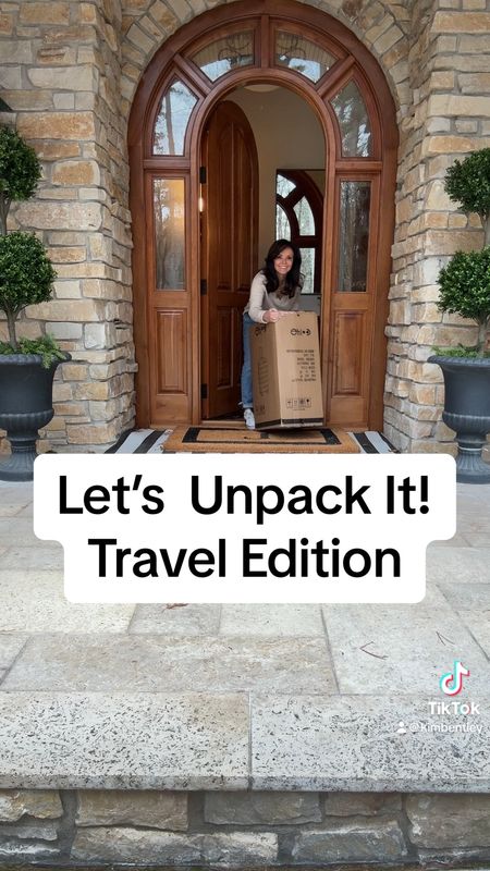 Are you ready to travel? Unpack my new luggage with me!
3-piece travel luggage with TSA locks. Several colors available. I chose silver!
kimbentley, suitcase, airline travel, 

#LTKtravel #LTKVideo #LTKover40