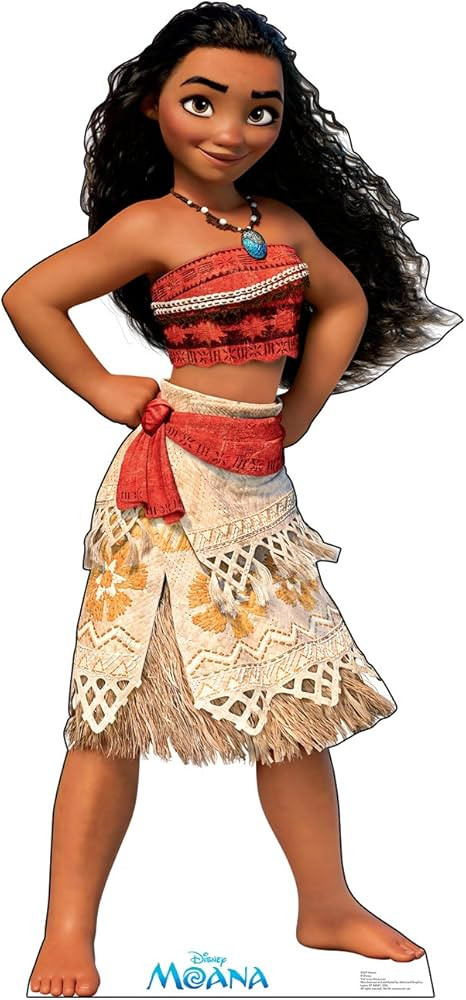 Cardboard People Moana Life Size Cardboard Cutout Standup - Disney's Moana | Amazon (US)