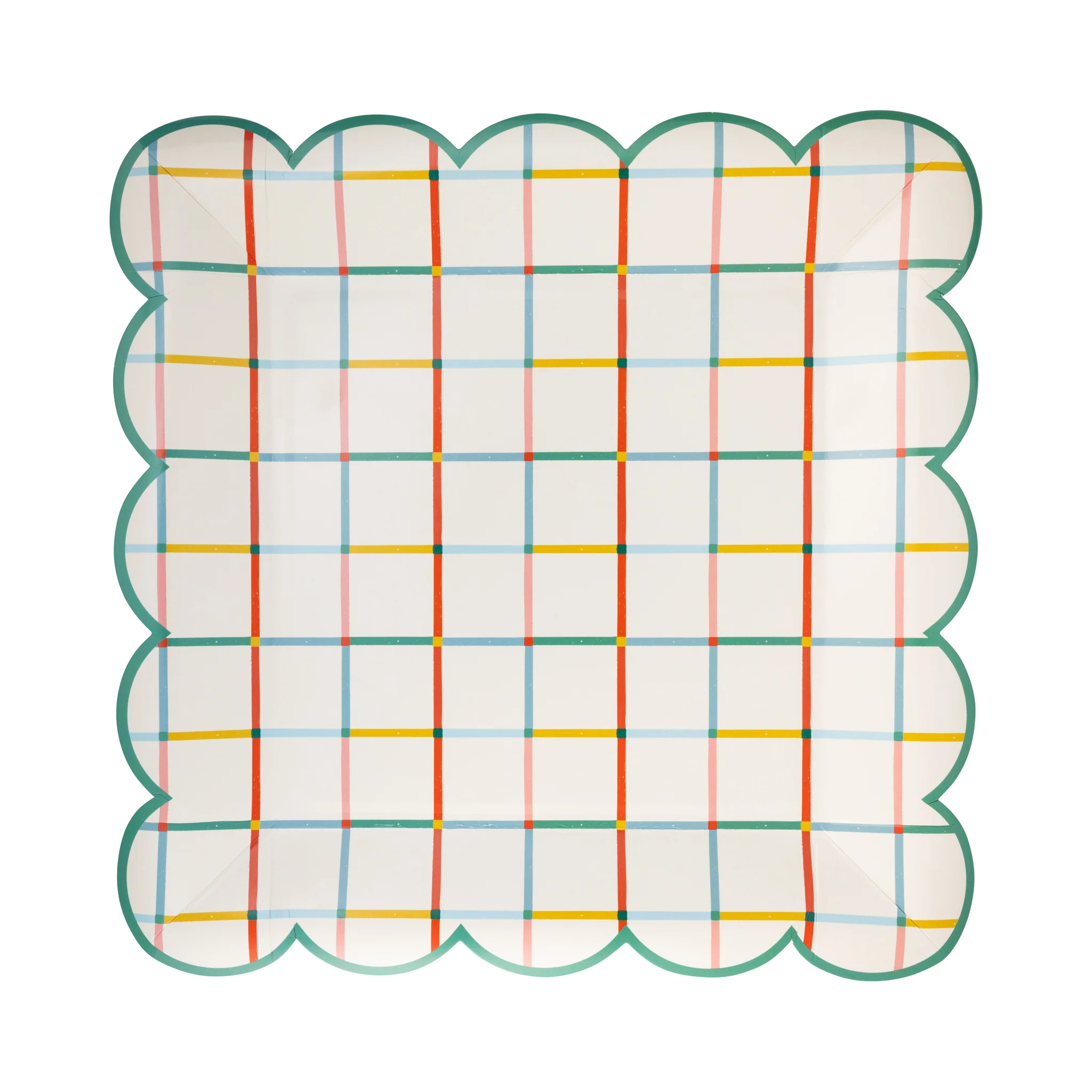 Colorful Gird Plate | My Mind's Eye