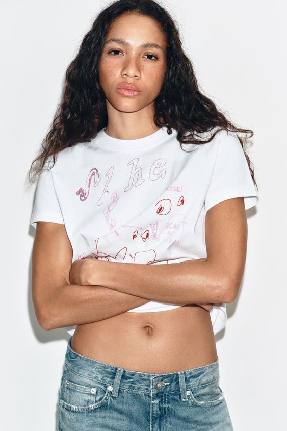 PAULA GRENOUILLE T-SHIRT | Zara UK