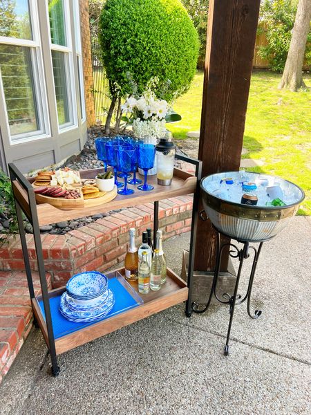 It’s outdoor entertaining seasoning, and The Home Depot has the best finds to make this summer the best ever! #TheHomeDepotPartner @thehomedepot I’m so excited about my new blue drinkware and dinnerware sets! I love how this charcuterie board has a spot for the cheese knives, and folds up for easy storing. This gorgeous galvanized beverage tub blends seamlessly into my other decor, and creates an elevated look for serving chilled drinks! 

You can shop all these finds in my LTK shop!

#TheHomeDepot


#LTKSeasonal #LTKparties #LTKhome