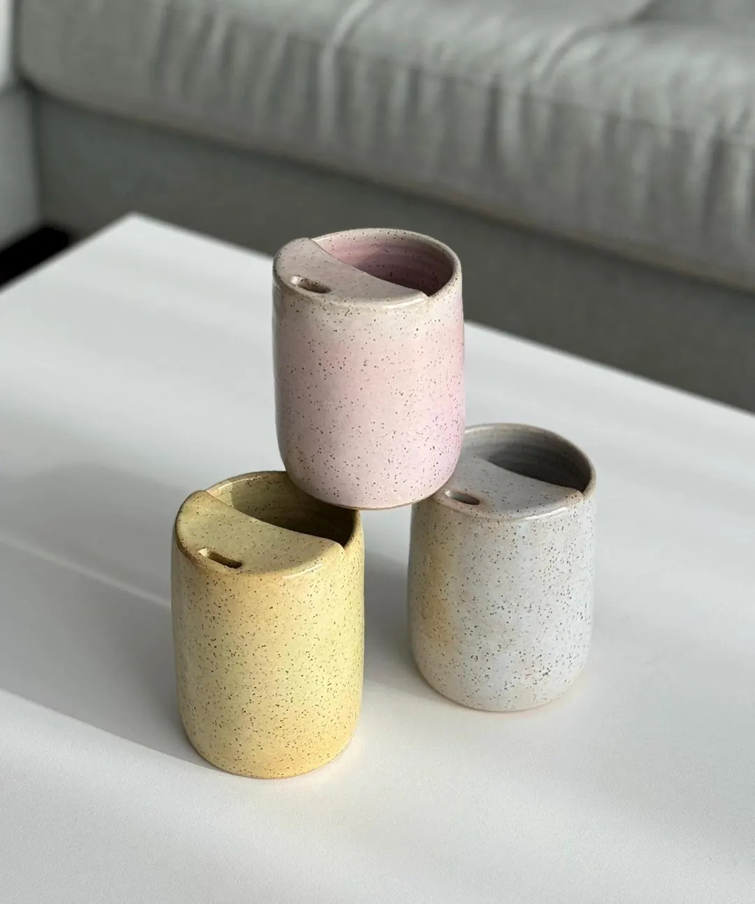 Handmade Ceramic Travel Cup Coffee Lover to Go Mug Gift 12 Oz Ounce - Etsy | Etsy (US)