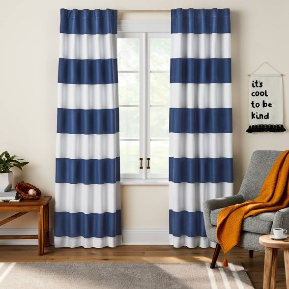 Blackout Rugby Stripe Panel - Pillowfort™ | Target