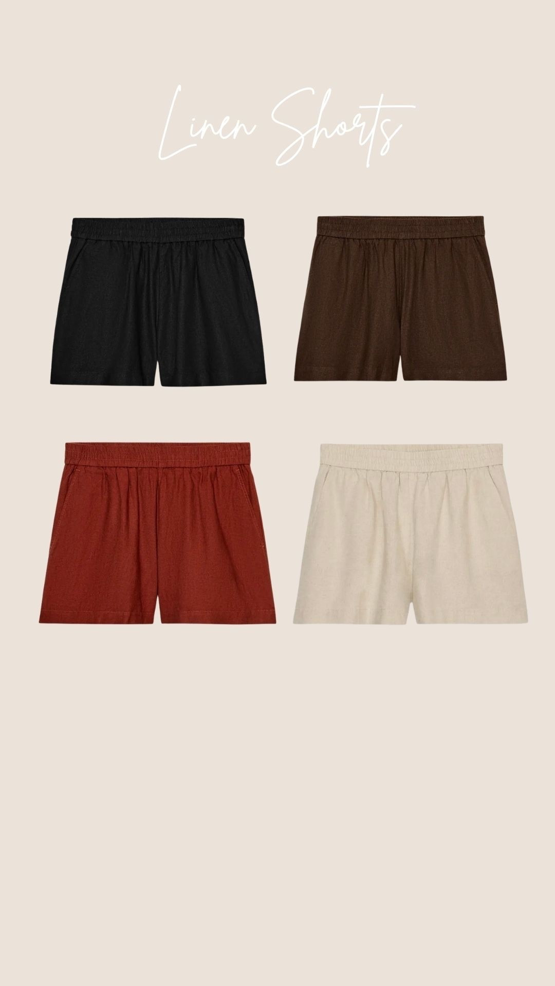 Linen shorts

#LTKsummer