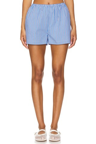 Solid & Striped The Loretto Short in French Navy Stripe from Revolve.com | Revolve Clothing (Global)