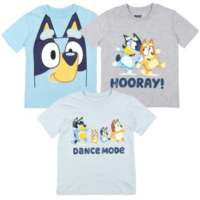 Bluey Bingo [SizeRangeDescription1] 3 Pack Graphic T-Shirts Toddler | Target