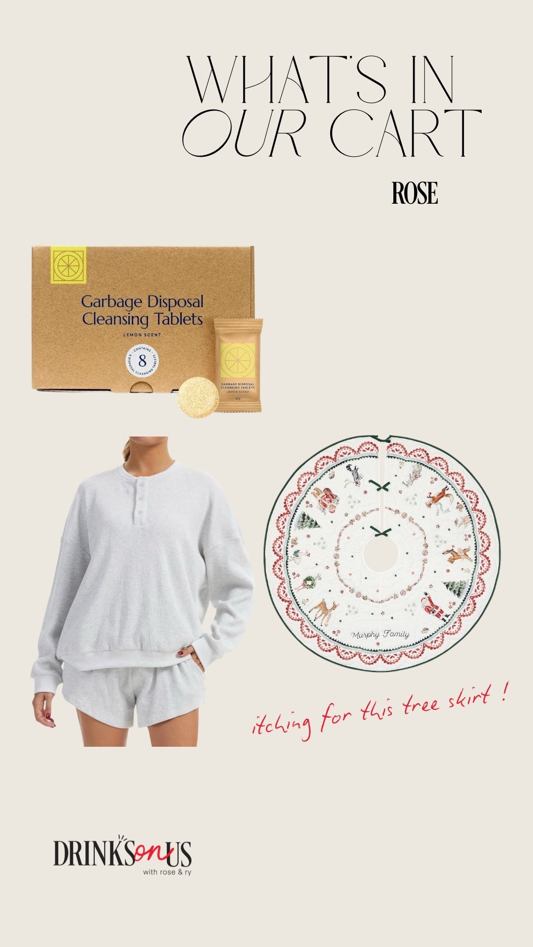 Products mentioned in S02: Episode 37 of Drinks On Us, “Whats In Your Cart?” segment!! 

#LTKHome #LTKFindsUnder50 #LTKHoliday