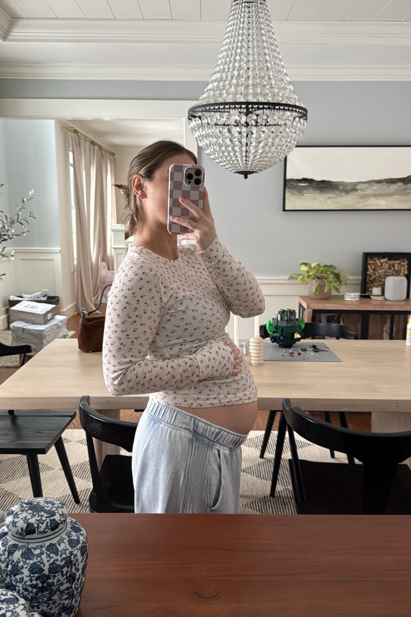 Bump friendly cozy fit!! Small too medium bottoms, so comfy 

#LTKmomlife #LTKootd #LTKBump