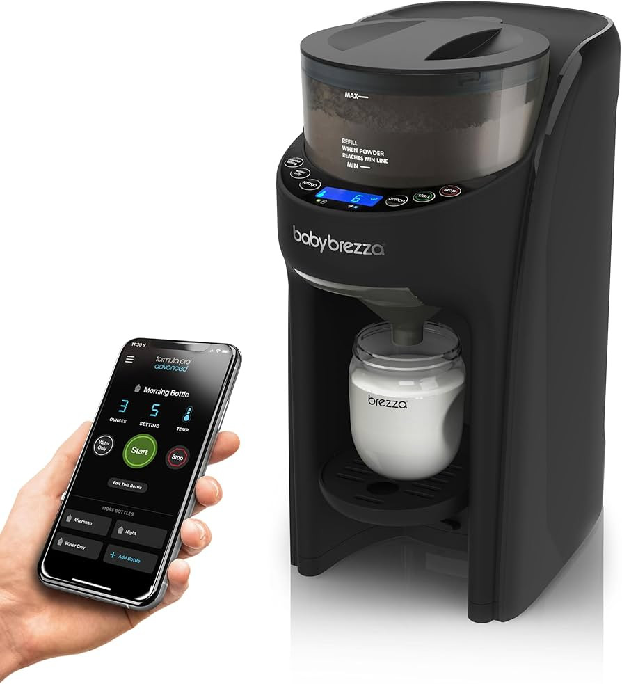 Baby Brezza Formula Pro Advanced WiFi Formula Dispenser - Automatically Mix a Warm Formula Bottle... | Amazon (US)