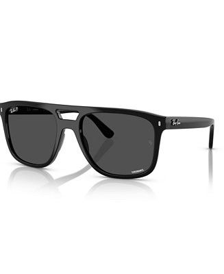 Ray-Ban Unisex Polarized Sunglasses, RB2213CH - Macy's | Macy's
