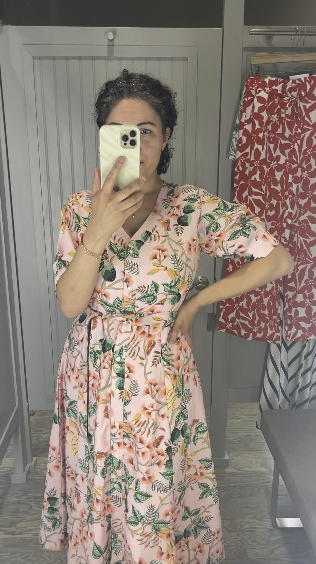 Loft 50% off! Summer dress, summer outfit, floral dress, midi dress, short sleeve dress 

#LTKSaleAlert #LTKSummerSales