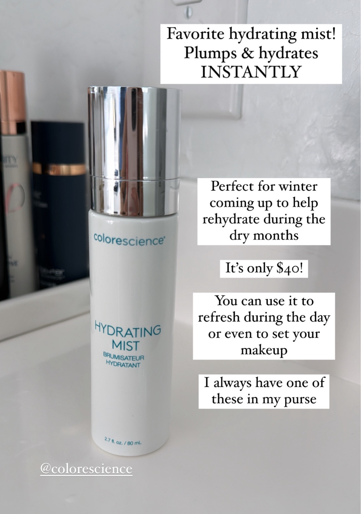 The best hydrating mist // skincare // skin // beauty // makeup // winter 

#LTKTravel #LTKBeauty