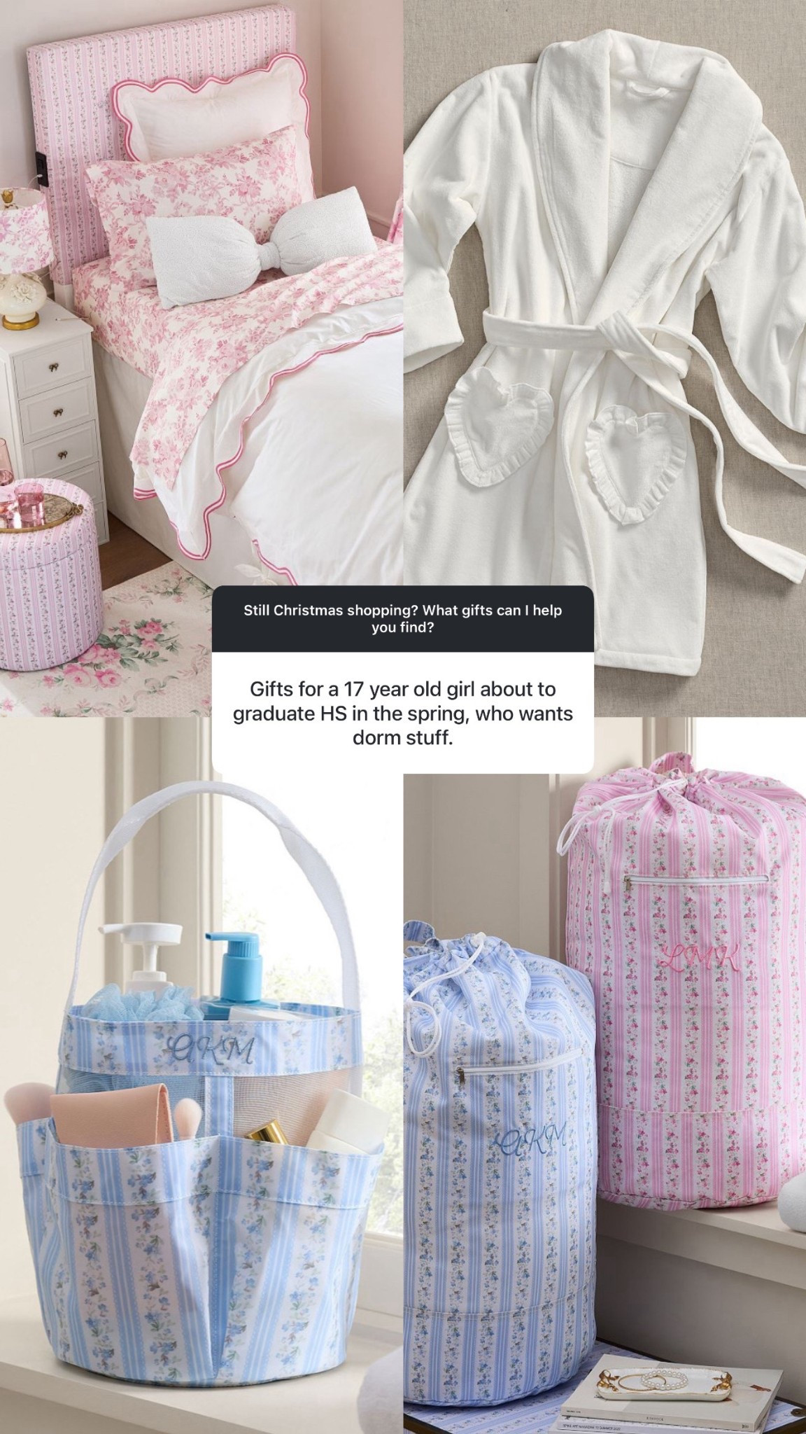 Gift ideas for a girl about to go to college who wants dorm stuff! ✨

#potterybarnteen #giftideas 

#LTKGiftGuide #LTKHoliday #LTKHome