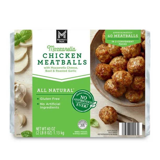 Member's Mark Mozzarella Chicken Meatballs 40 oz. | Sam's Club
