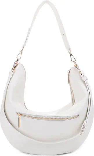 Megan Recycled Vegan Leather Hobo Sling Bag | Nordstrom