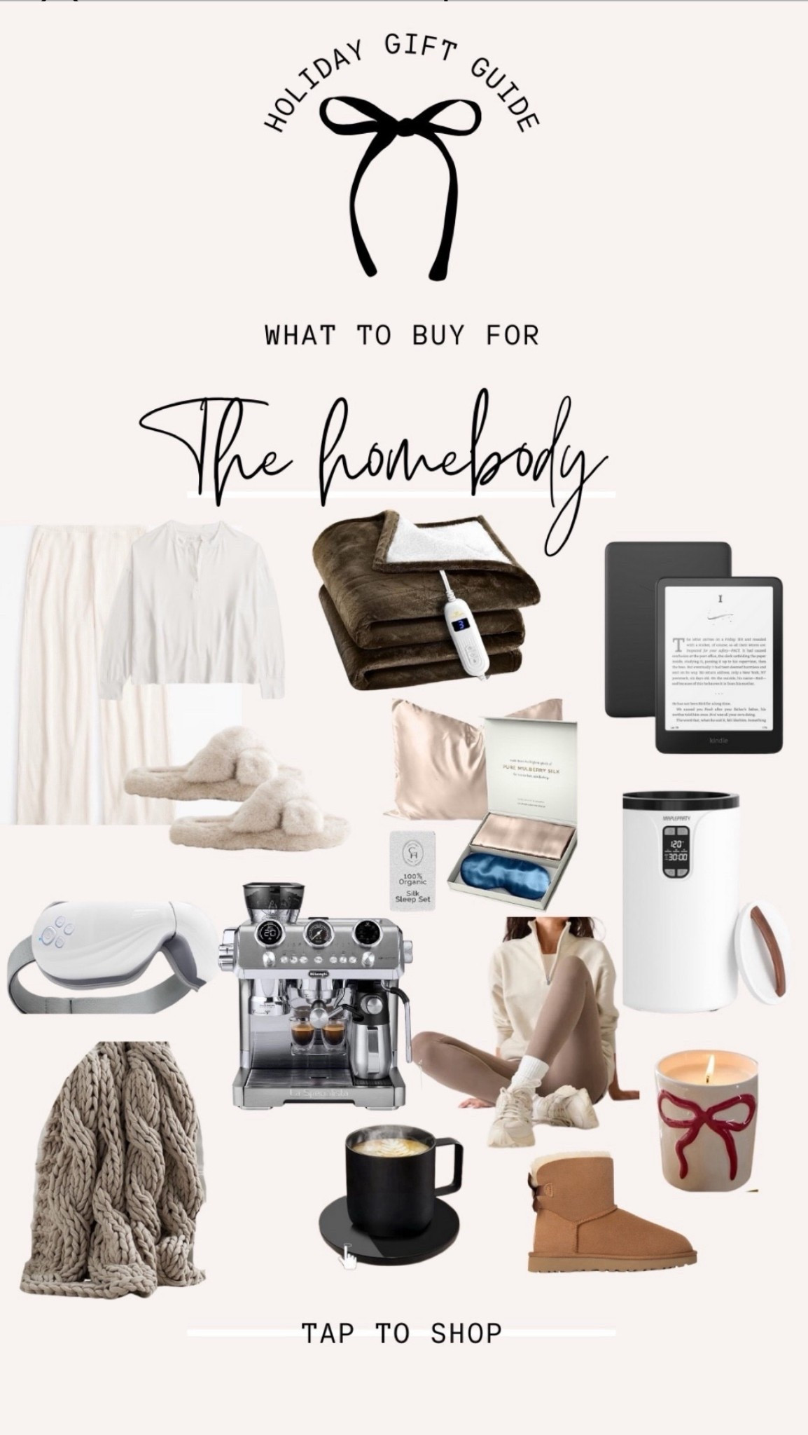 Black Friday sale

The homebody gift guide

Cozy outfit
Cozy gift guide
Comfortable and cozy gifts
Slipper gift
Ugh boot gift
Cappuccino maker gift
Lounge wear gift set
Pajama set for women
Lululemon gift
Target home
Kindle gift for women 

#LTKGiftGuide #LTKHoliday #LTKCyberWeek

#LTKCyberWeek #LTKHoliday #LTKGiftGuide

#LTKmomlife #LTKGiftGuide #LTKHoliday