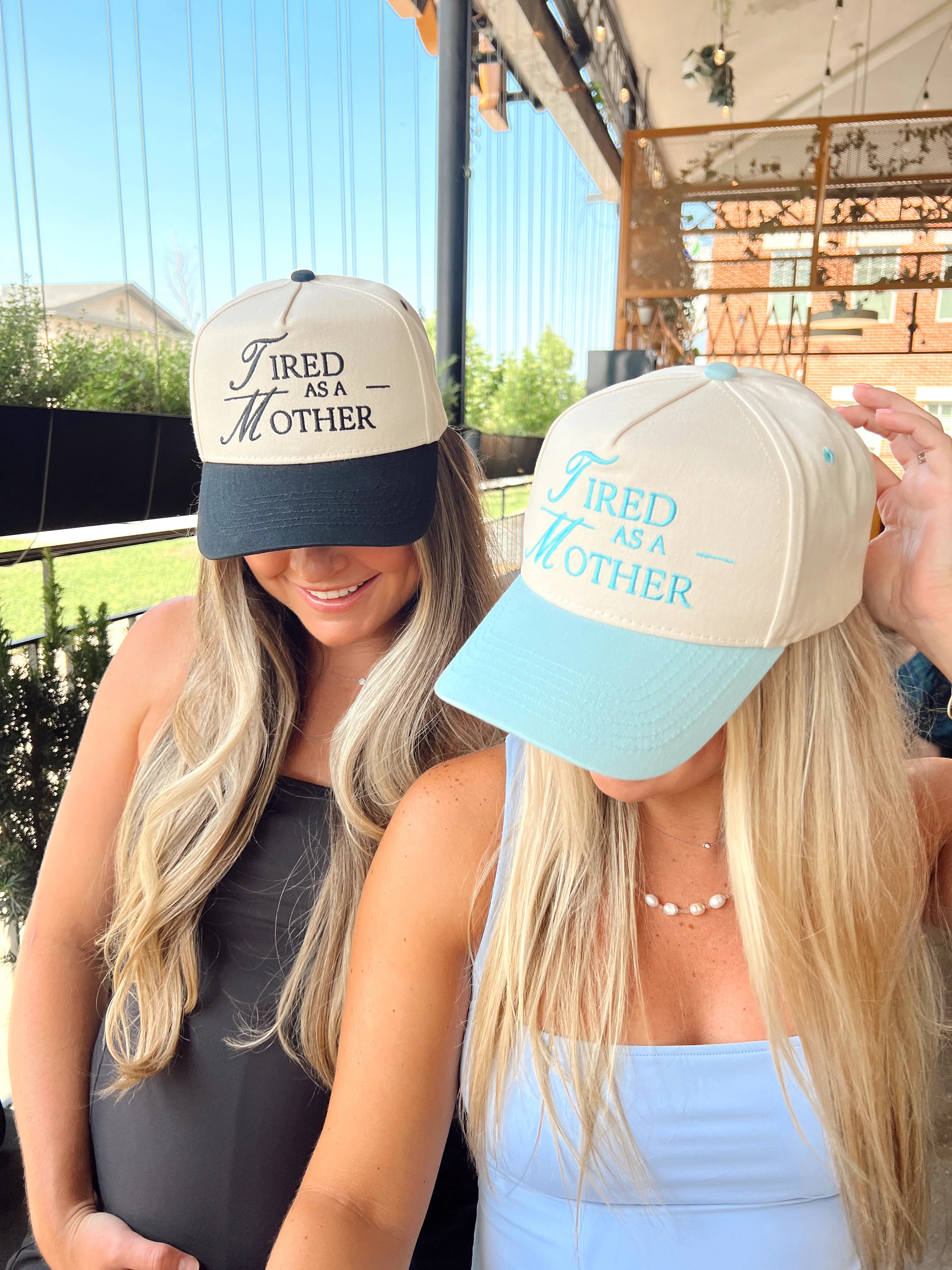 Tired As A Mother. Vintage Trucker Hat | KenzKustomz