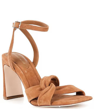 Antonio Melani Nikki Suede Twisted Dress Sandals | Dillard's | Dillard's