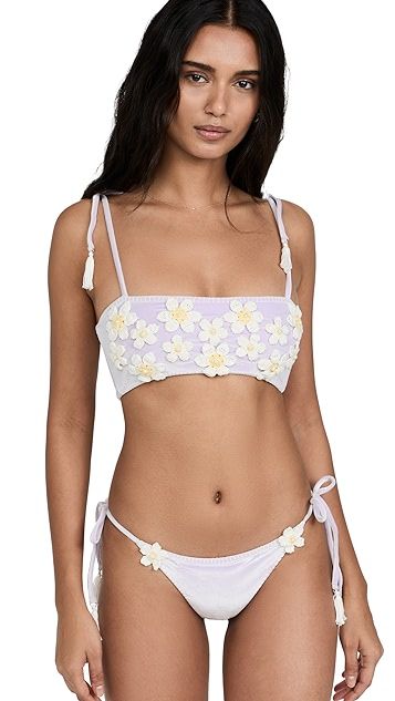 Mafer Lilac Bikini Set | Shopbop