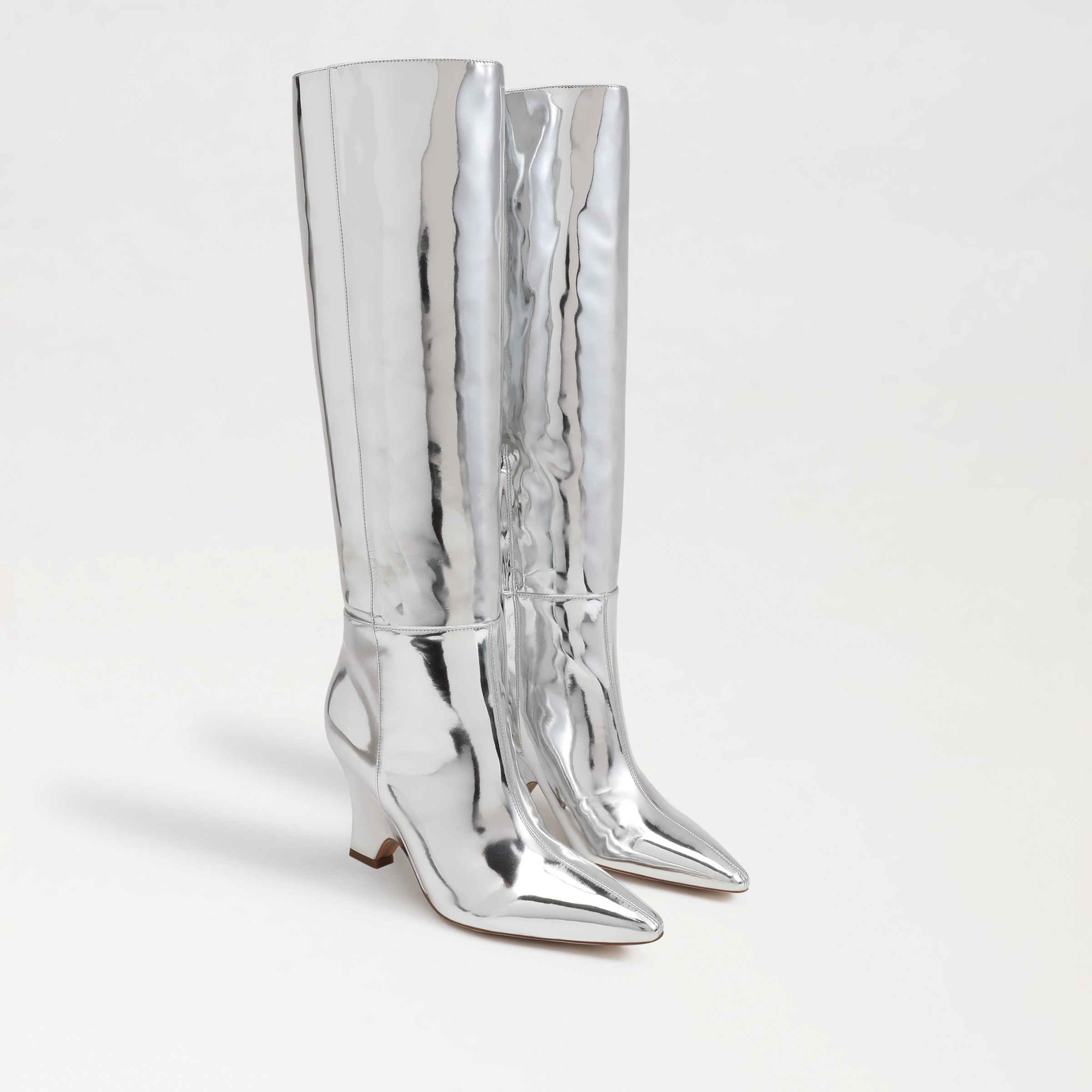 Sam Edelman Vance Knee High Boot Soft Silver | Sam Edelman