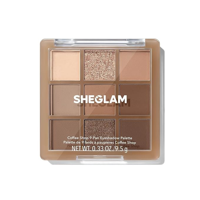 SHEGLAM Eyeshadow Palette 9-Color Ultra-pigmented Shimmer & Matte Shades, Vegan & Cruelty-free-Co... | Amazon (US)
