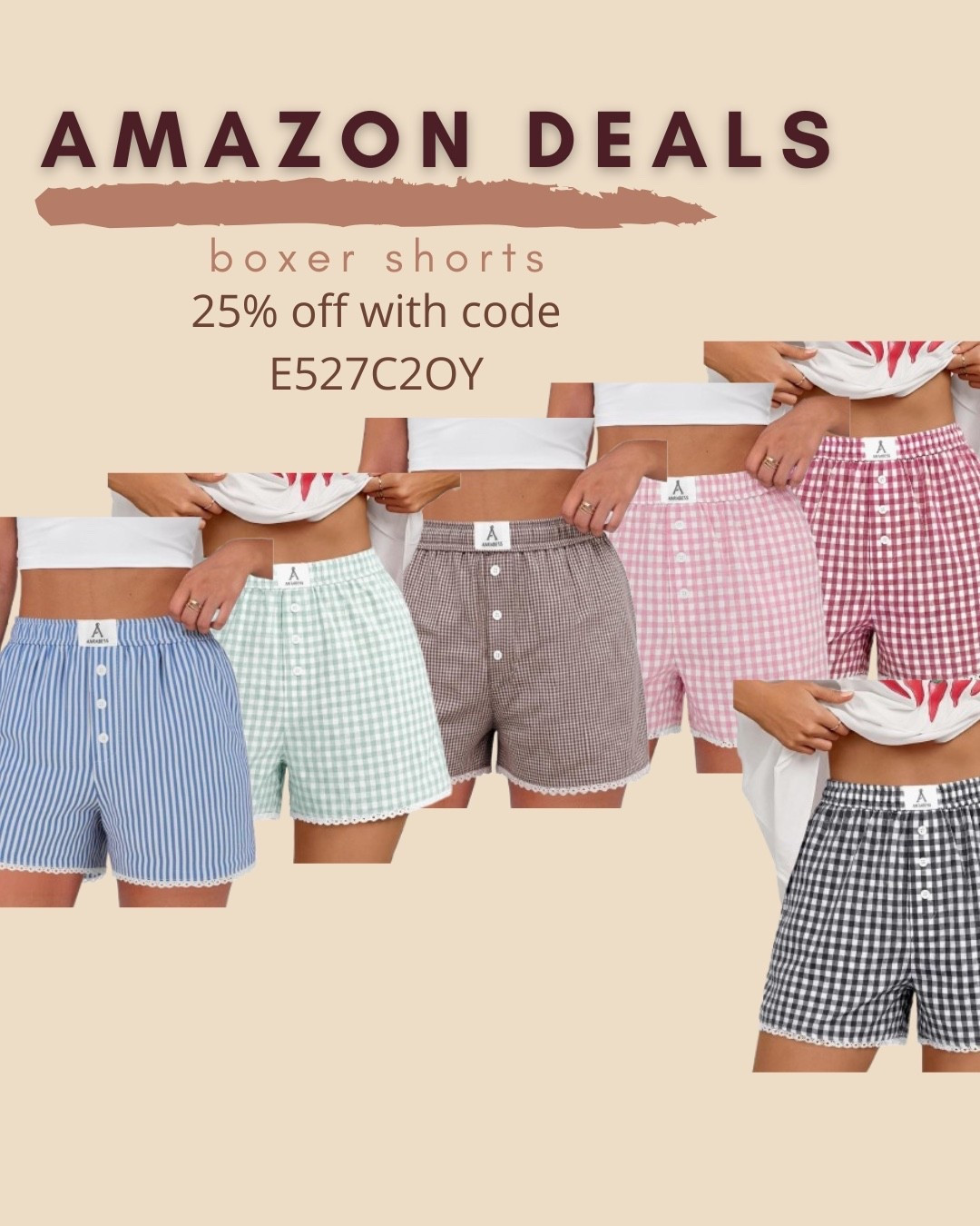 $6-$8 ends 5/1

Amazon fashion
Amazon deals
Boxer shorts
Lounge wear


#LTKSaleAlert