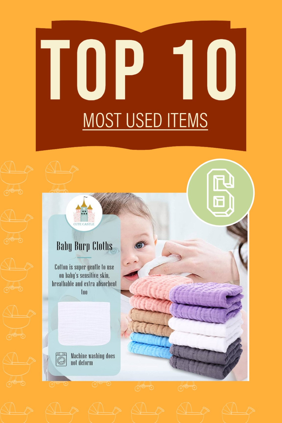 Cute Castle burp cloths are like a soft cloud, they absorb so easily and don’t fall apart or shrink in the wash. 

#LTKFamily #LTKKids #LTKBaby