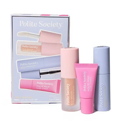 Polite Society Major Sell-Outs Travel Size Discovery Set - 0.46oz/3ct - Ulta Beauty | Target