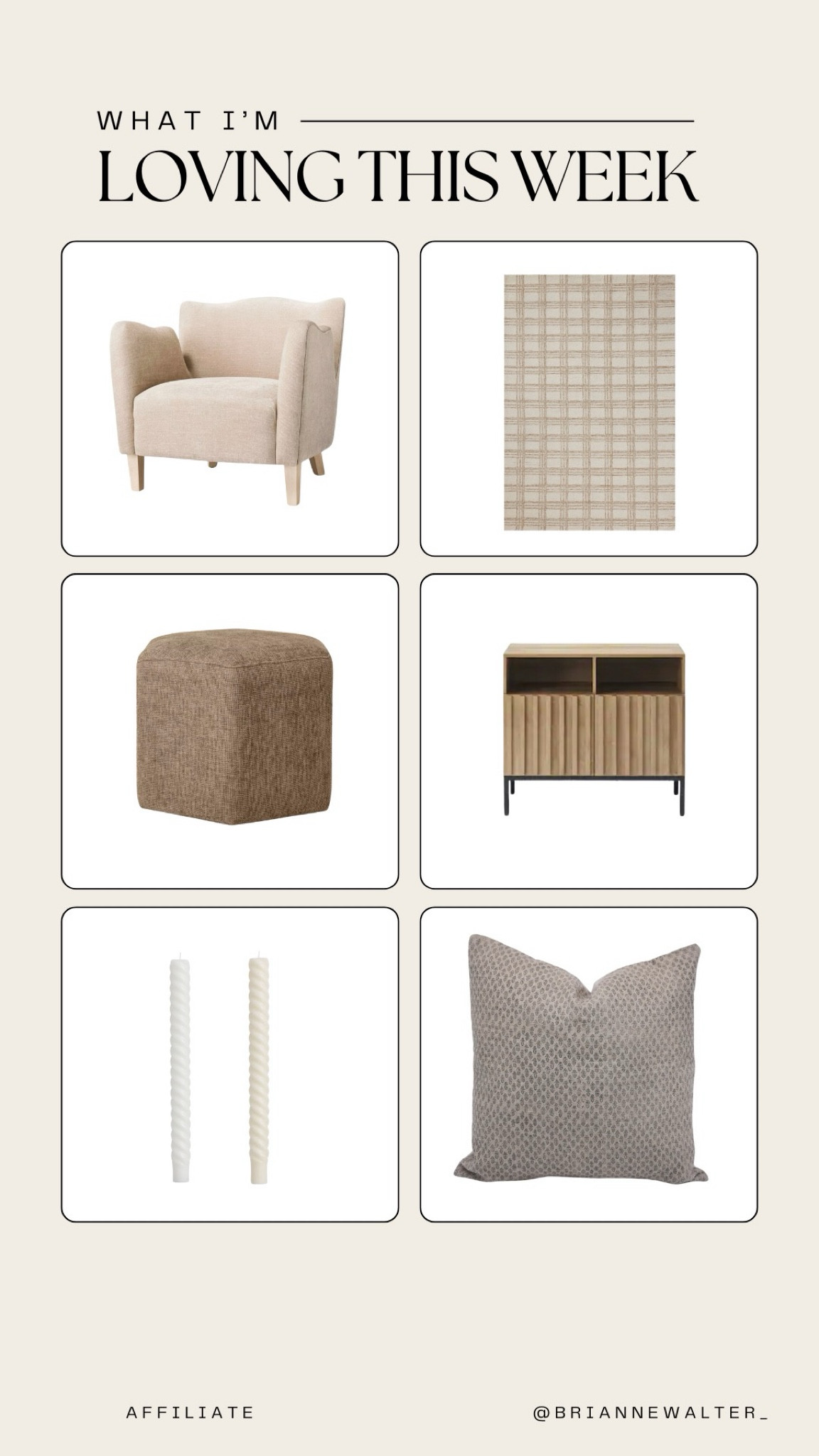 Absolutely LOVING these affordable home finds this week! Some are on major sale up to 60% off!


Weekly Round Up, Viral products, products I’m loving, affordable furniture, affordable home decor, boujee on a budget, boujie on a budget, target, studio McGee threshold, Polly loloi Chris loves Julia area rug, living room rug, Inspo, dining room, console table, taper candles, throw pillow, accent pillow wingarm chair,Wayfair sale

#LTKFallSale #LTKHome #LTKOver40