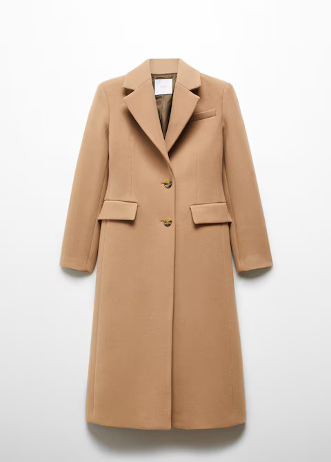 Tailored wool coat | MANGO (US)