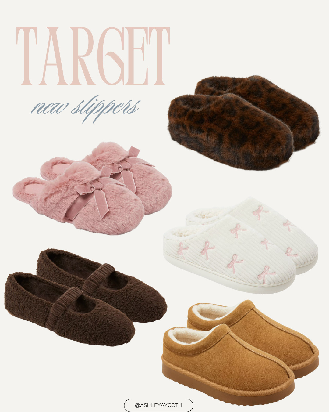 Target new women's slippers perfect for winter and would make a great Christmas gift too! LOVE the pink bows and how unique are those furry ballet slippers! 

Christmas gift for her, target slippers, target women's slippers, target holiday, target furry slippers, target new arrivals, gift for her under $25 

 #LTKHoliday #LTKSeasonal #LTKFindsUnder50