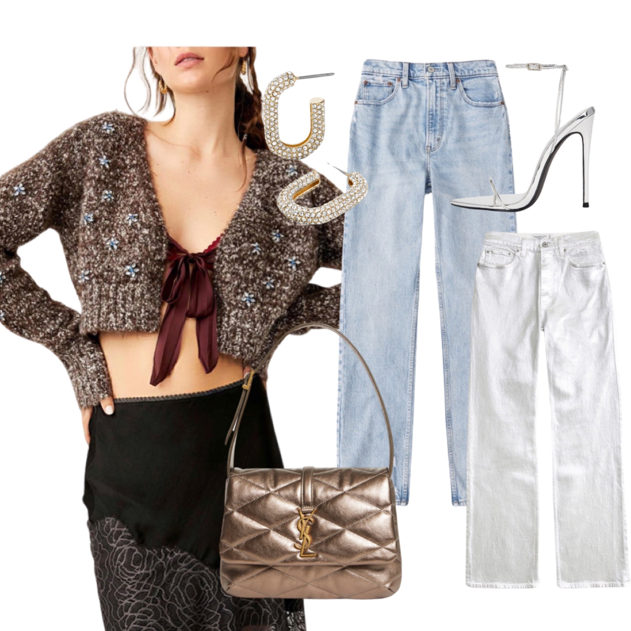 Sparkle in this super cute cardigan- so easy to pair with metallic or denim!

#sparkle #cardigan #metallic #holidayoutfit 

#LTKHoliday #LTKfindsunder100 #LTKsalealert