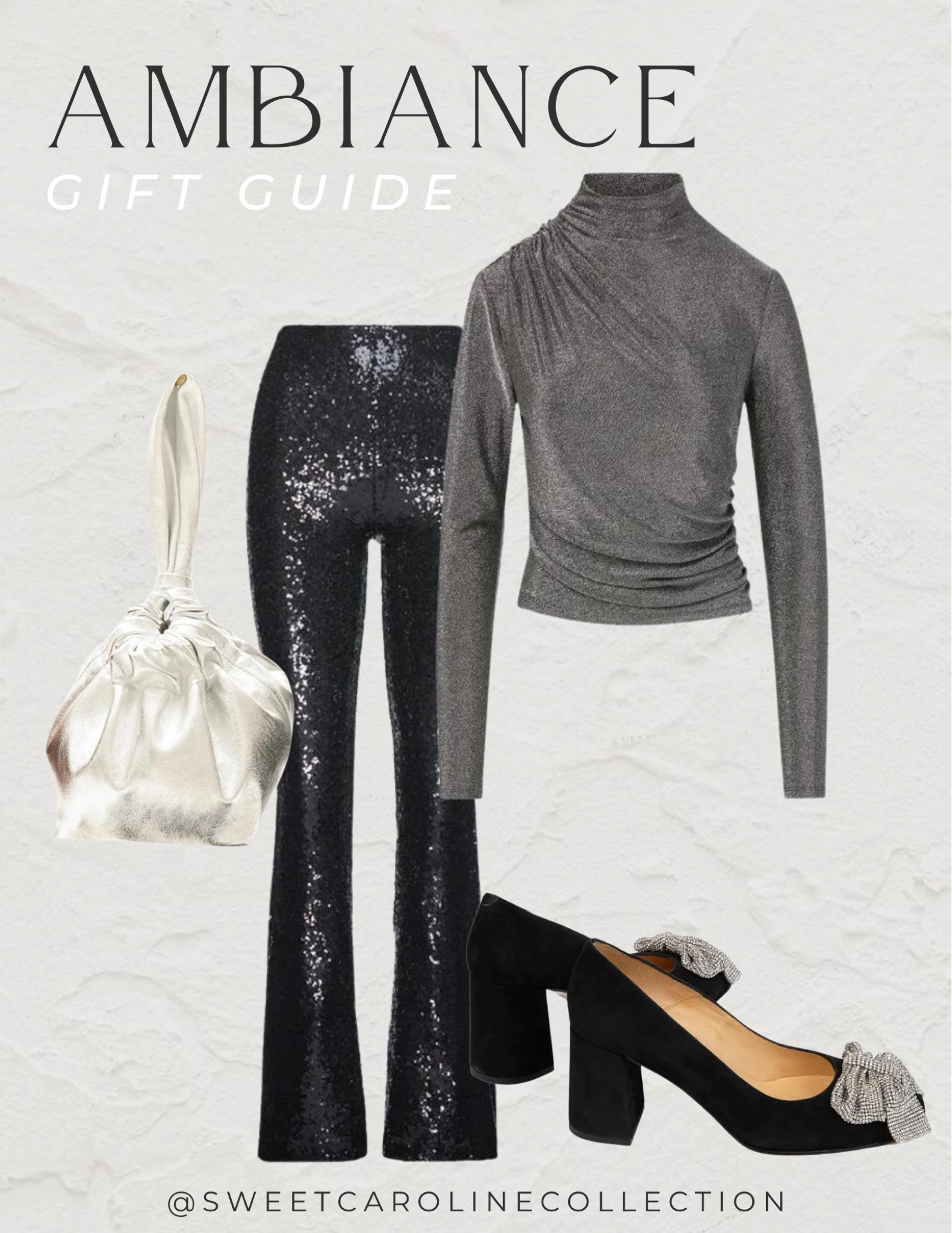 @shopambiance gift guide 🤍🎄
@ambiancepaso 

Joggers, gift guide, sweatshirt, sneakers, tennis shoes, mothers, vest, Apparis, rag and bone, perfect white tee, favorite daughter, anine bing, Michael stars, dress, blazer, ring, sequin pants, commando, Penelope Chilvers, show me your mumu, Veronica beard, red dress, designer, luxe, high end, under 400, under 300, under 200, under 100, new arrivals, best seller, gift guide, holiday, style, fashion, gift idea, gifts for her, cozy, workwear, holiday outfit, trendy, sale, hat, shoes, bag, pants, top, blouse, joggers, leggings, heels, hat, bucket hat, sweet Caroline collection 

#shopambiance

#LTKSeasonal #LTKGiftGuide #LTKHoliday