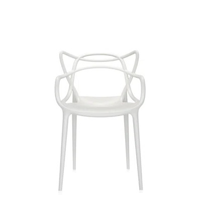 Masters Side Chair (Set of 4) Kartell Frame Finish: White | Wayfair North America