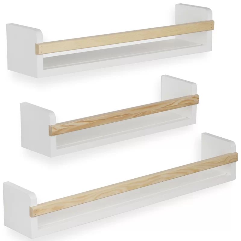 Alaray 3 Piece Floating Shelf | Wayfair North America