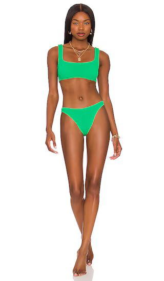 Xandra Bikini Set in Emerald | Revolve Clothing (Global)