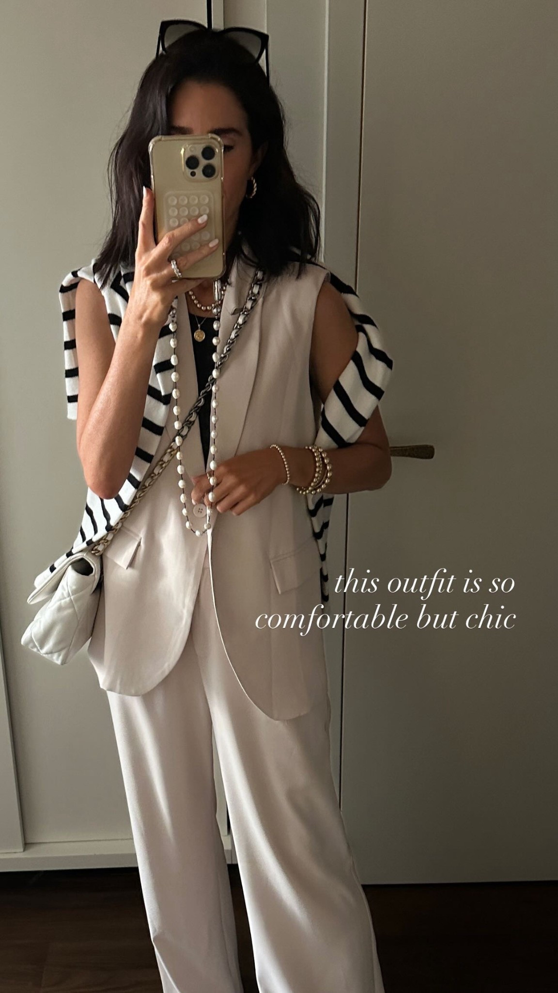 This outfit is so comfortable but chic! Looks expensive but it’s not … I’m just shy of 5-7” wearing the size small✨
StylinByAylin, Aylin

#LTKOver40 #LTKgrwm #LTKootd