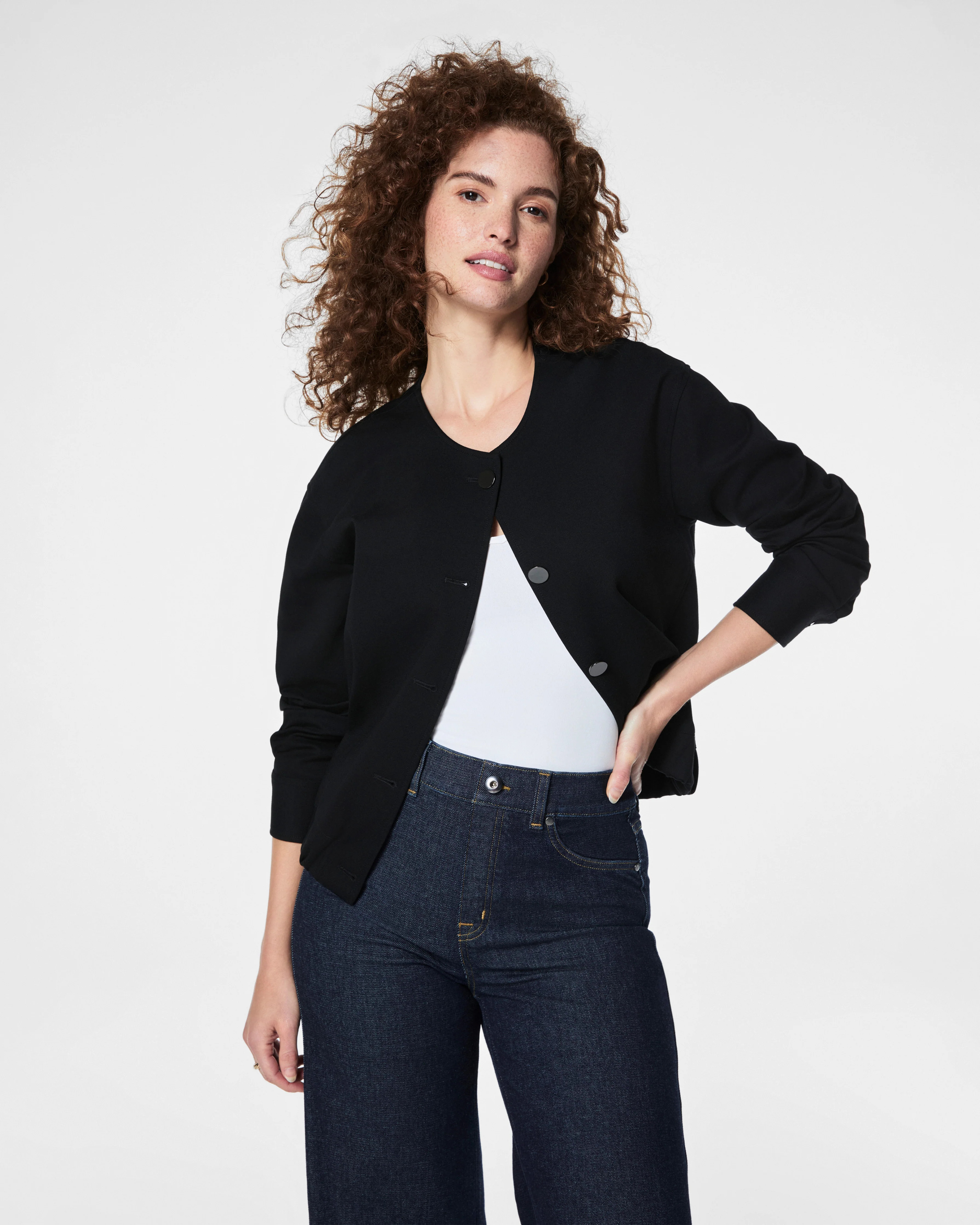 SPANX® Ponte Bomber Jacket | Spanx Canada