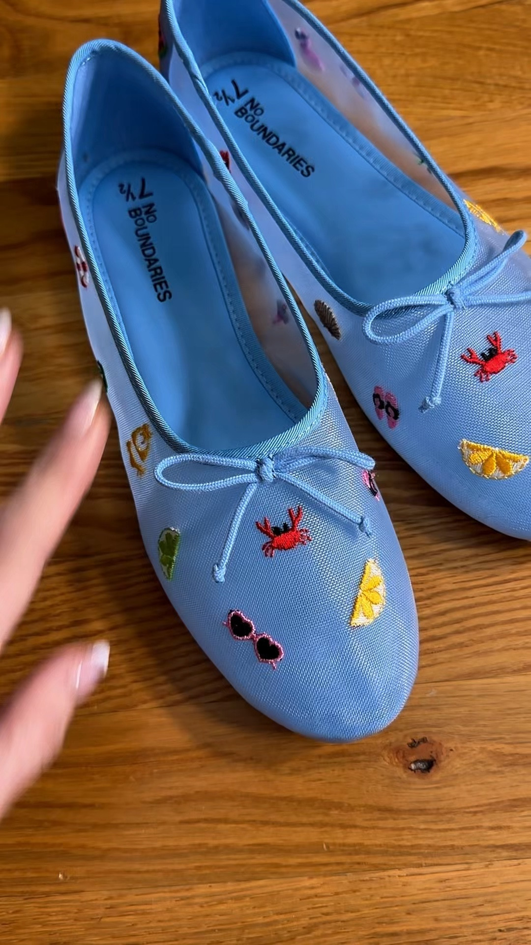 Blue Mesh Ballet Flats 💙 Fun Statement Summer Shoes


These blue mesh ballet flats are the cutest statement shoe for summer 💙 Lightweight, breathable, and so easy to slip on, they instantly add personality to even the simplest outfits. I love the sheer mesh with colorful embroidered details—it gives that playful, coastal feel while still being chic and wearable.

They pair perfectly with everything from white shorts and a classic tee to dresses and denim, making them such a versatile standout piece ✨ Comfortable enough for all-day wear but fun enough to elevate your look instantly!

summer shoes, mesh ballet flats, blue flats outfit, statement summer shoes, breathable flats women, casual chic summer outfit, preppy summer style, colorful embroidered shoes, coastal style outfit, easy everyday summer look

#LTKOver40 #LTKSaleAlert #LTKSeasonal