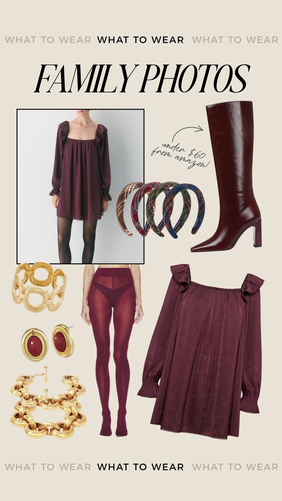 Holiday photo outfit idea. Great for Christmas dinner or a more casual holiday party as well. 

#LTKootd #LTKHoliday