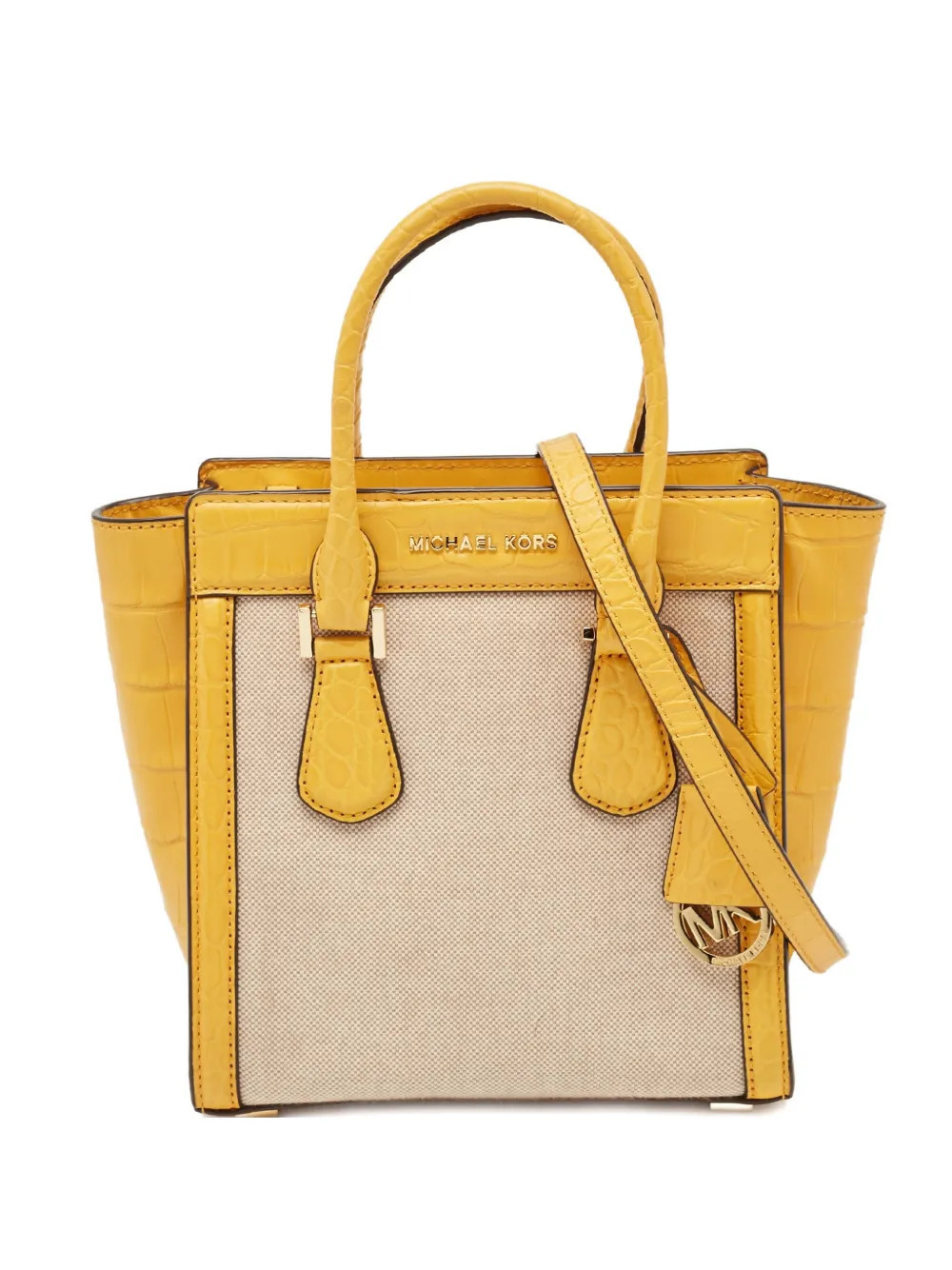 Michael Kors Colette tote bag - Yellow | Farfetch Global