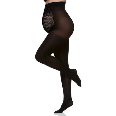 Berkshire Maternity Opaque Tight - 5701 - Black - C | Target