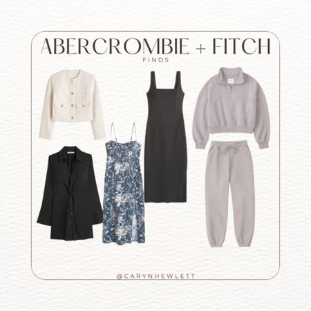 Classic style: from blazer to loungewear, classic black to a fun pattern, Abercrombie has some amazing picks for your closet! Select styles are 25% off today 🤩 #abercrombieandfitch #afsale #classicstyle #matchingset #lbd

#LTKFind #LTKsalealert #LTKunder100