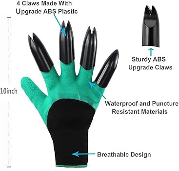 Claw Gardening Gloves for Planting, Garden Glove Claws for Women | Amazon (US)