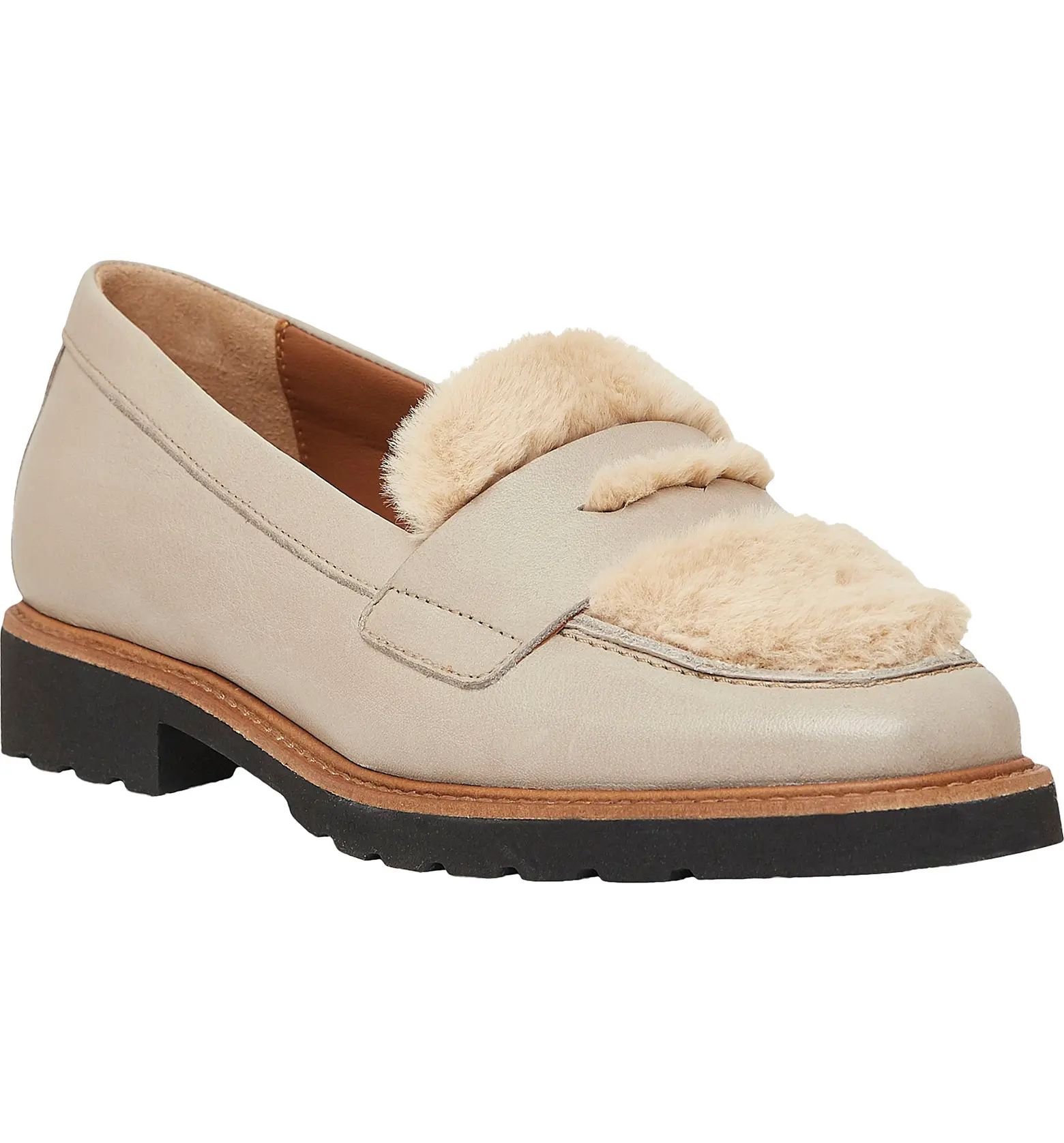 Porsha Lug Sole Leather Loafer | Nordstrom