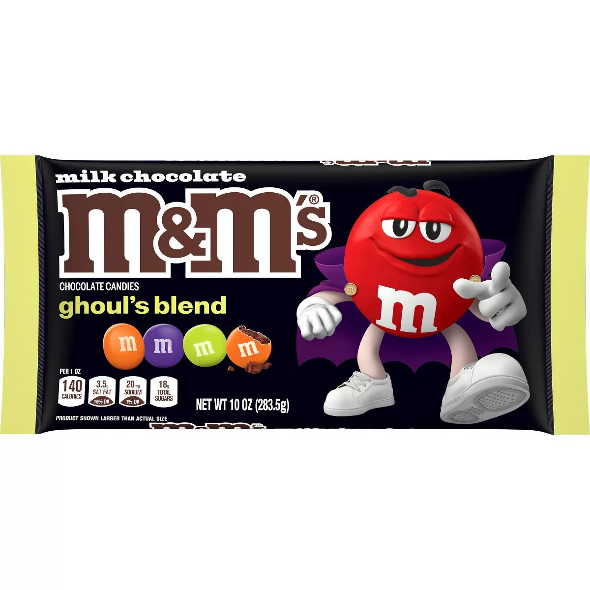 M&M'S Halloween Ghoul's Mix Milk Chocolate Candy Bag - 10oz | Target