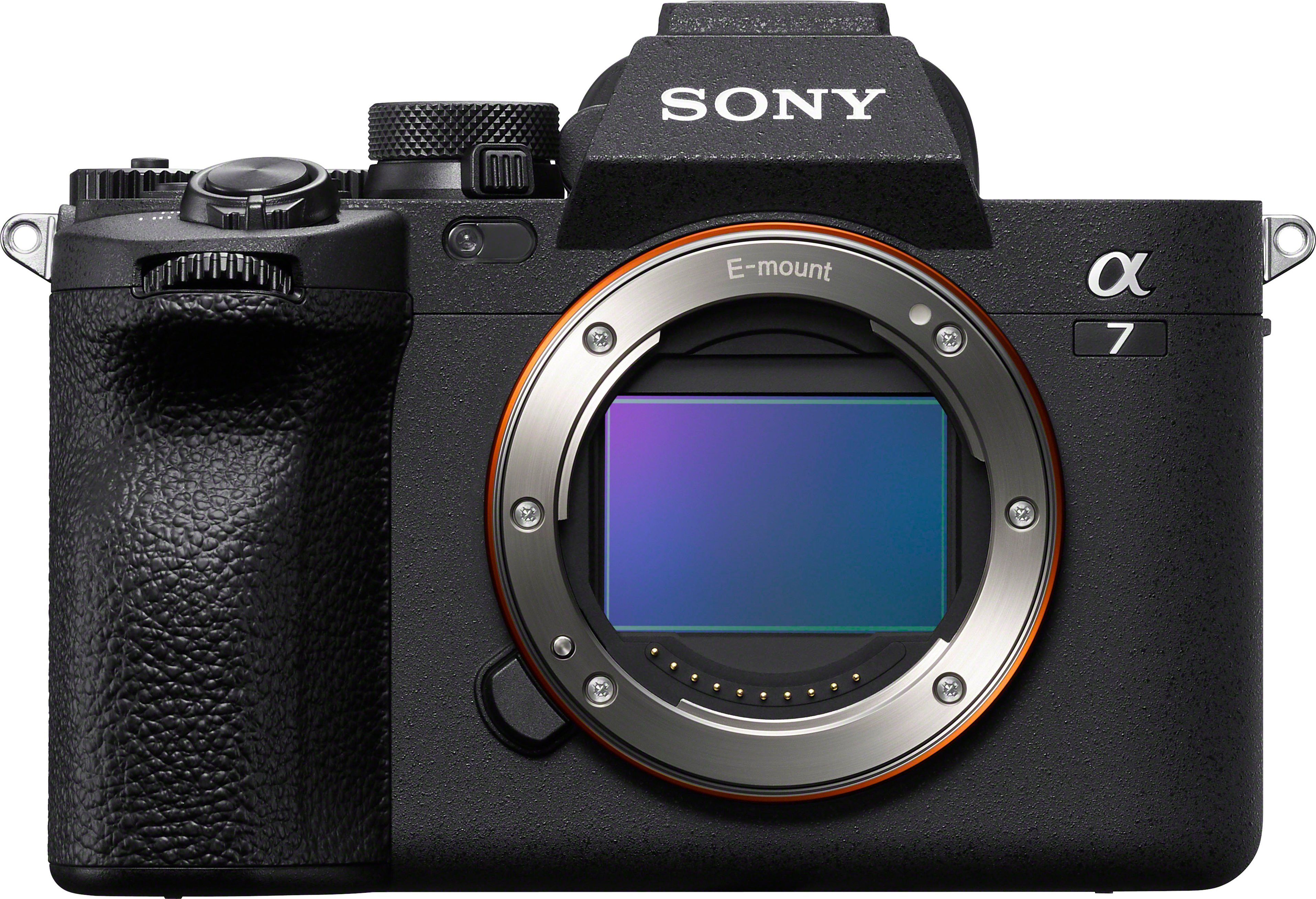 Sony Alpha 7 IV Full-frame Mirrorless Interchangeable Lens Camera (Body Only) Black ILCE7M4/B - B... | Best Buy U.S.