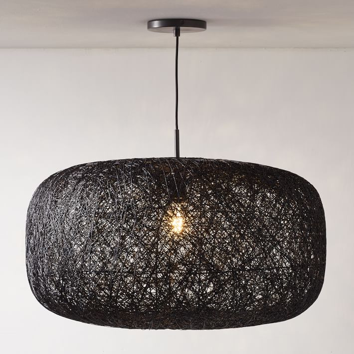 Open Weave Pendant (30") | West Elm (US)